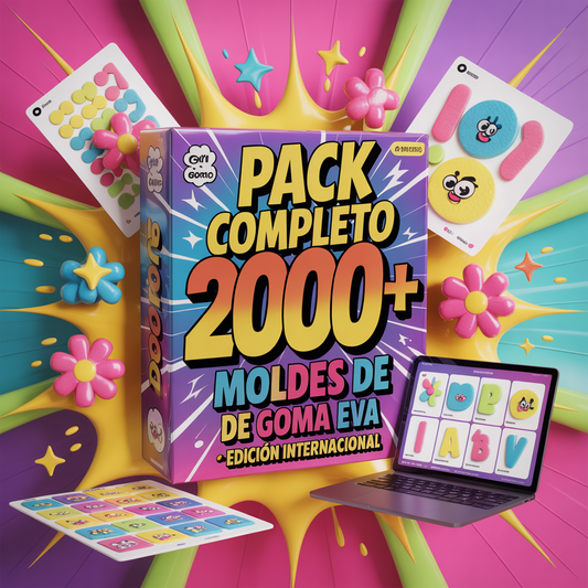 Mega Pack Goma Eva Internacional